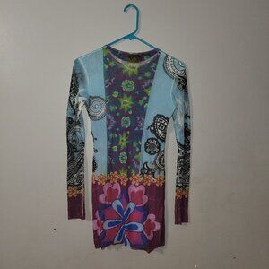 Womens Viviana G sheer dress.